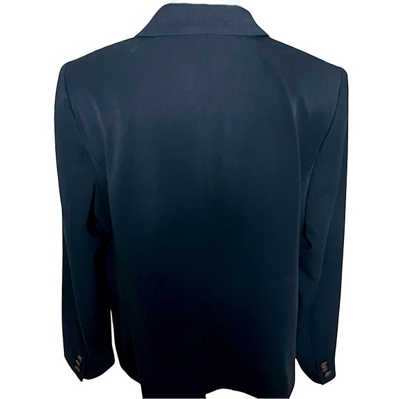 J. CREW Women’s Schoolboy Blazer Black Size XXL Preppy Academia Bussiness Casual - Picture 5 of 16